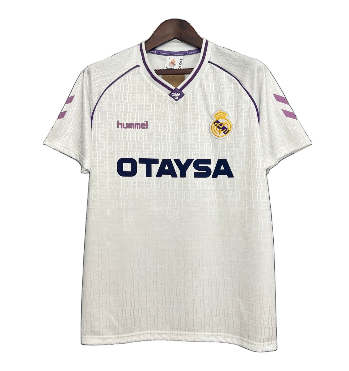 Real Madrid 1990/92 Home Jersey – Retro Version