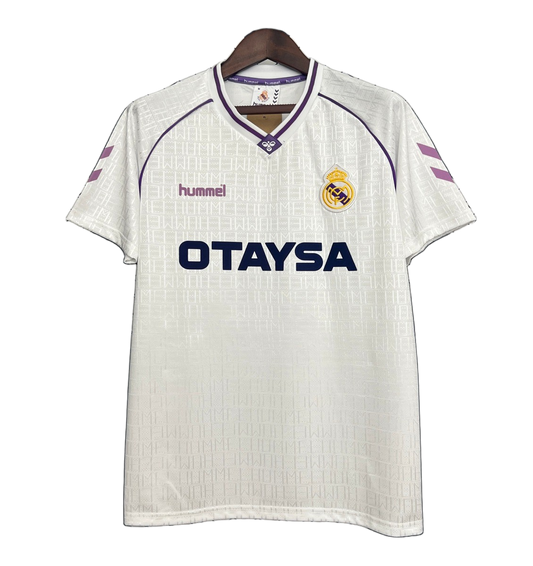 Real Madrid 1990/92 Home Jersey – Retro Version