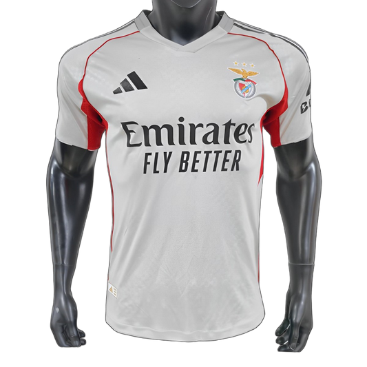 Benfica 2025/26 Away Jersey – Player Version