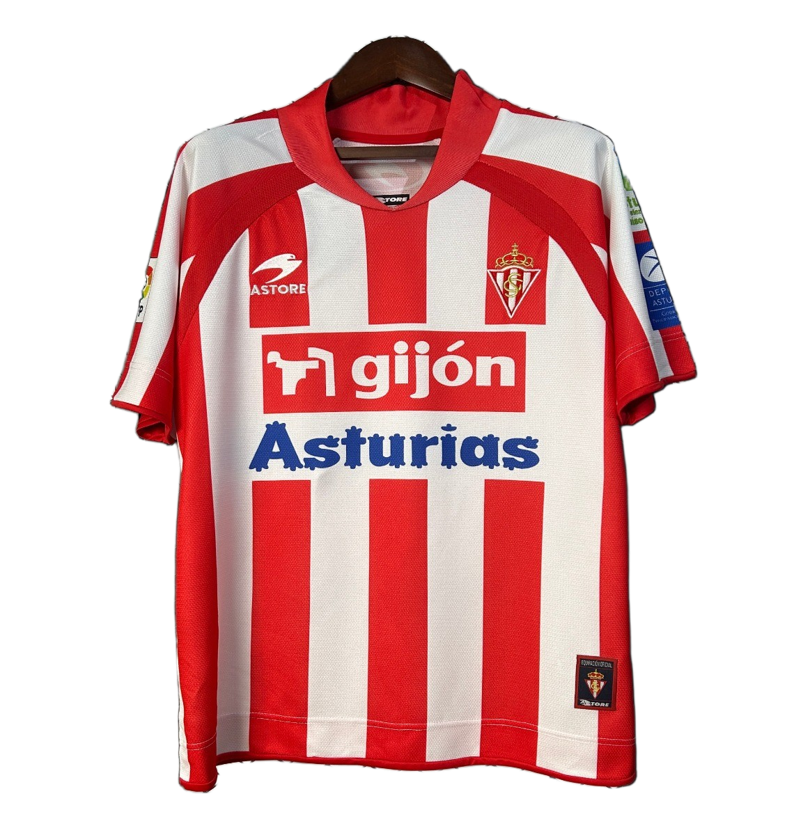 Sporting Gijon 2008/09 Home Jersey – Retro Version