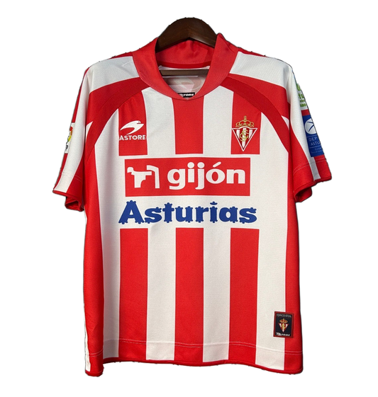 Sporting Gijon 2008/09 Home Jersey – Retro Version