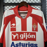 Sporting Gijon 2008/09 Home Jersey – Retro Version