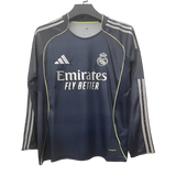Real Madrid 2025/26 Away Jersey – Long Sleeve