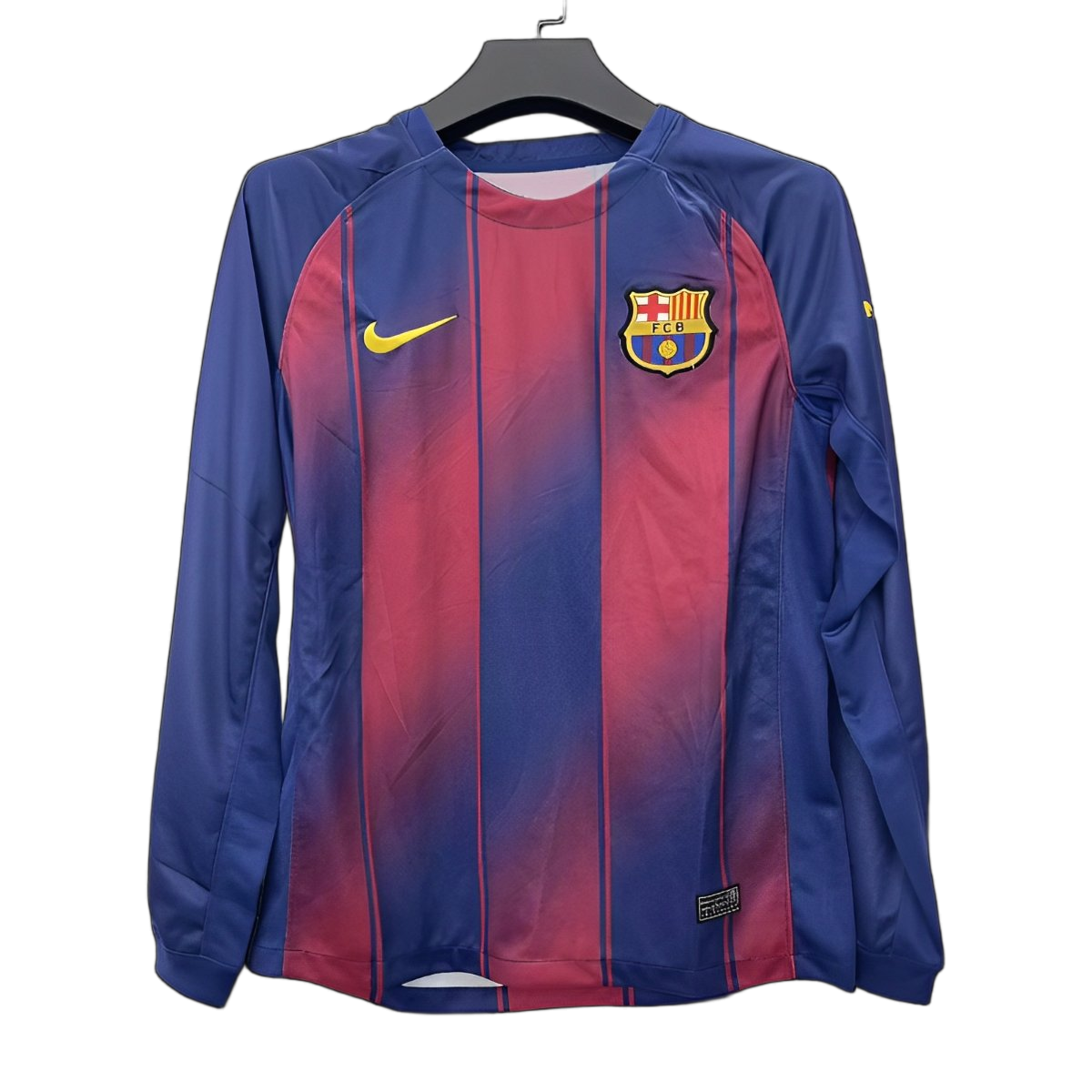 FC Barcelona 2025/26 Home Jersey – Long Sleeve