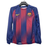 FC Barcelona 2025/26 Home Jersey – Long Sleeve