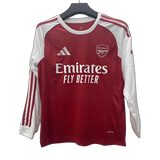 Arsenal 2025/26 Home Jersey – Long Sleeve