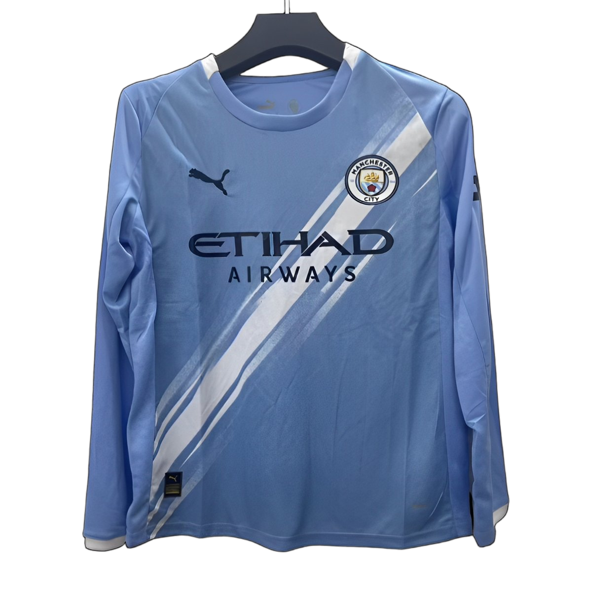 Manchester City 2025/26 Home Jersey – Long Sleeve