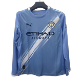 Manchester City 2025/26 Home Jersey – Long Sleeve