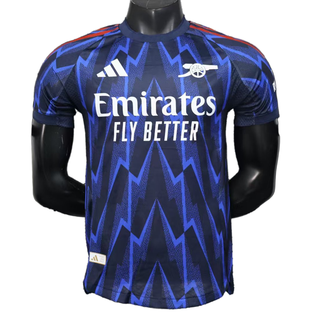 Arsenal 2025/26 Third Jersey – Player Version – Blue
