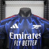 Arsenal 2025/26 Third Jersey – Player Version – Blue