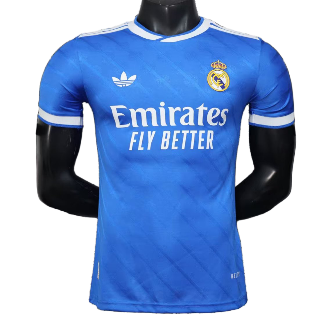 Real Madrid 2025/26 Third Jersey – Player Version – Blue