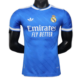 Real Madrid 2025/26 Third Jersey – Player Version – Blue