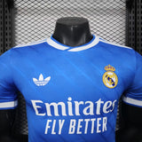 Real Madrid 2025/26 Third Jersey – Player Version – Blue