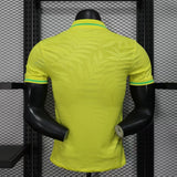 Brazil 2025 Home Jersey – Player Version – Retro Version – Yellow