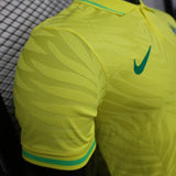 Brazil 2025 Home Jersey – Player Version – Retro Version – Yellow