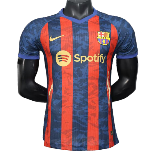 FC Barcelona 2025/26 Home Jersey – Player Version – Red/Blue