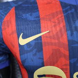FC Barcelona 2025/26 Camisola principal – Versão jogador – Vermelho/Azul