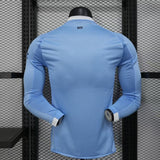 Manchester City 2025/26 Home Jersey – Player Version – Long Sleeve