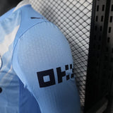 Manchester City 2025/26 Home Jersey – Player Version – Long Sleeve