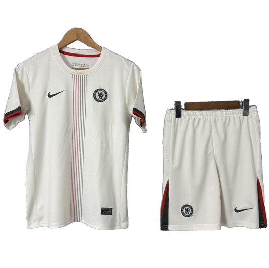 Chelsea 2025/26 Away Kids Kit