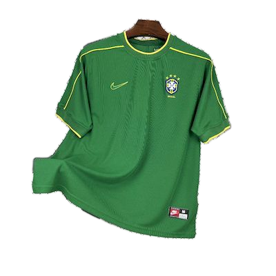 Brazil 1998 Goalkeeper Jersey – Retro Version – Green