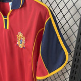Spain 1998 Home Jersey – Retro Version