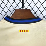 FC Barcelona 2025/26 Away Kids Kit
