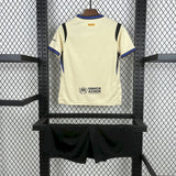 FC Barcelona 2025/26 Away Kids Kit