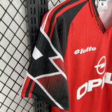 AC Milan 1998 Away Jersey – Retro Version – Red