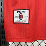 AC Milan 1998 Away Jersey – Retro Version – Red