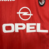 AC Milan 1998 Away Jersey – Retro Version – Red
