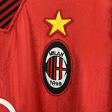 AC Milan 1998 Away Jersey – Retro Version – Red
