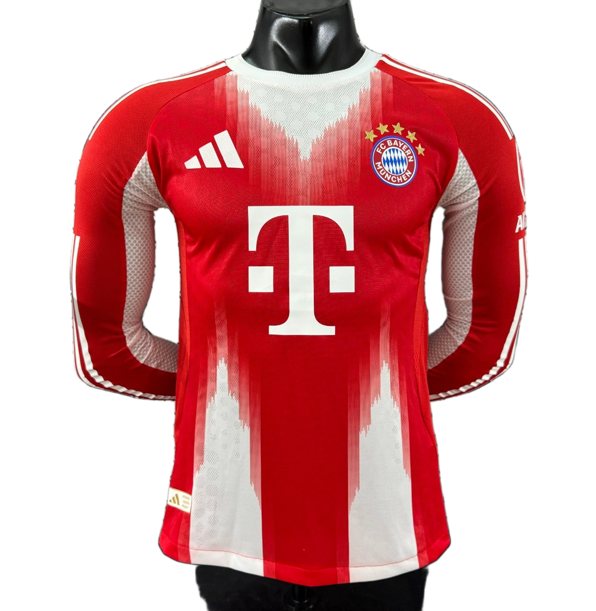 Bayern Munich 2025/26 Home Jersey – Player Version – Long Sleeve