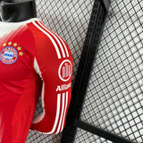 Bayern Munich 2025/26 Home Jersey – Player Version – Long Sleeve