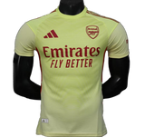 Arsenal 2025/26 Goalkeeper Jersey – Player Version – Yellow
