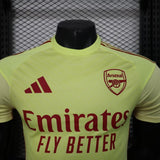 Arsenal 2025/26 Goalkeeper Jersey – Player Version – Yellow