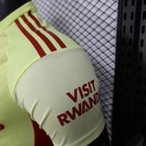 Arsenal 2025/26 Camiseta de portero – Versión jugador – Amarillo