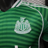 Newcastle United 2025/26 Away Jersey – Player Version – Green