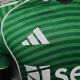Newcastle United 2025/26 Away Jersey – Player Version – Green