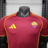 Roma 2025/26 Home Jersey – Player Version