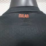 AC Milan 2025/26 Home Jersey – Player Version – Long Sleeve