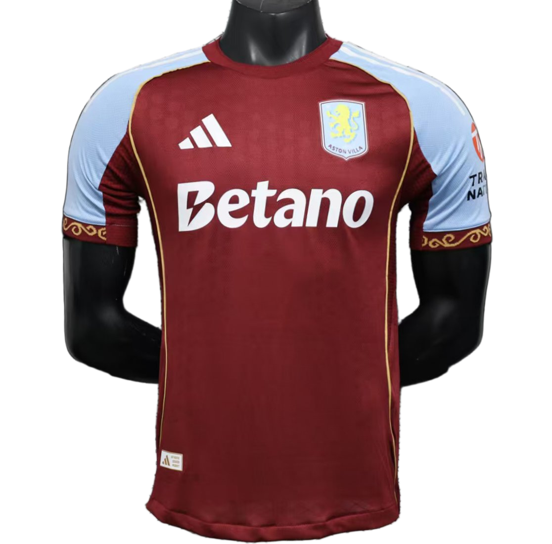 Aston Villa 2025/26 Home Jersey – Player Version