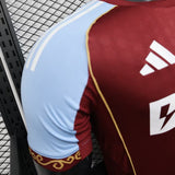 Aston Villa 2025/26 Home Jersey – Player Version