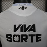 Santos 2025/26 Home Jersey – Player Version – All Sponsors