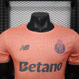 Porto 2025/26 Away Jersey – Player Version – Pink