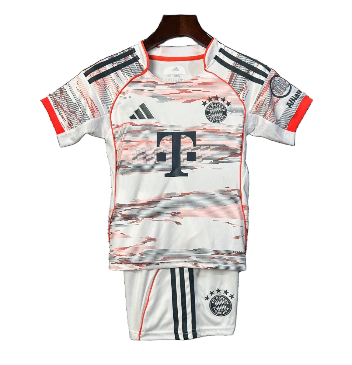 Bayern Munich 2025/26 Away Kids Kit