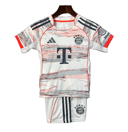 Bayern Munich 2025/26 Away Kids Kit