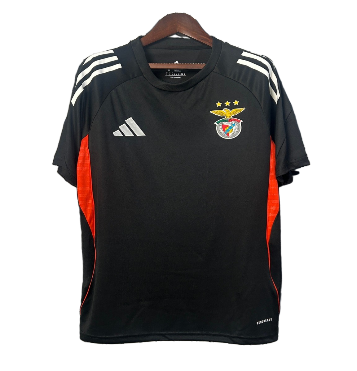 Benfica 2025/26 Pre – Match Training Top – Player Version – Black