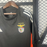 Benfica 2025/26 Pre – Match Training Top – Player Version – Black