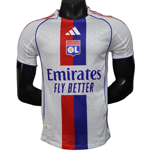 Olympique Lyonnais 2025/26 Home Jersey – Player Version